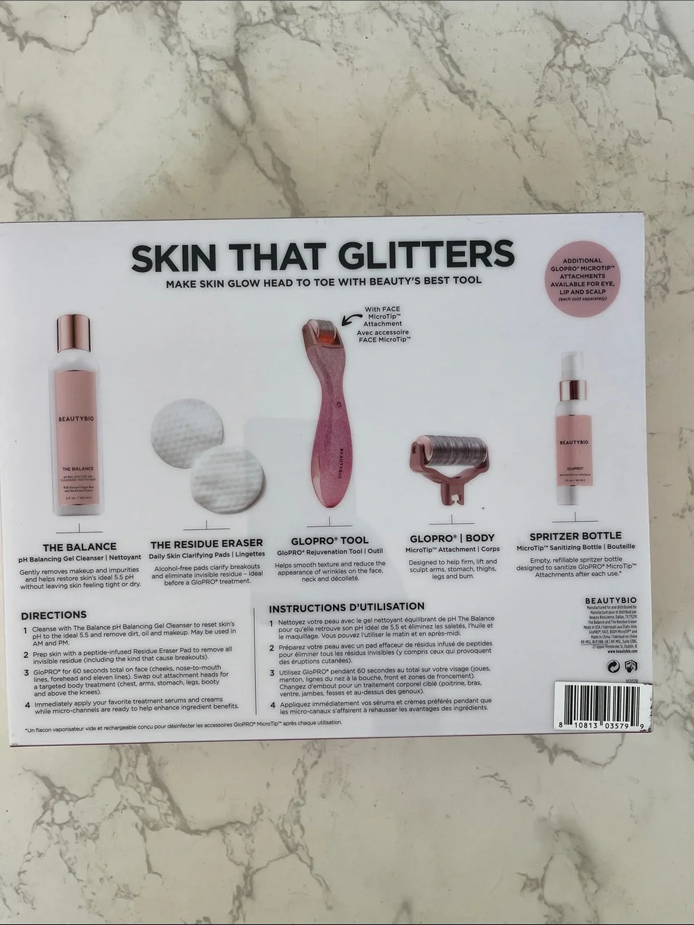 Beautybio Skin That Glitters Set — Pink Glow Kit for Face & Body